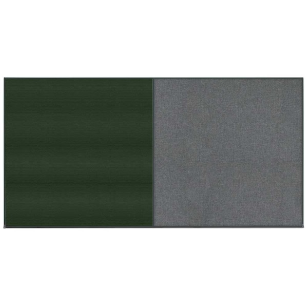 Enclosed Corkboard, 1 Door, 48"x36", 4" Fra